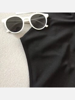 Bronzing Patchwork Cut Out Swimsuits For Women 19 Bronzing Patchwork Cut Out Swimsuits For Women -BreezeWear Store P 20220225173441738 959