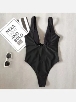 Bronzing Patchwork Cut Out Swimsuits For Women 15 Bronzing Patchwork Cut Out Swimsuits For Women -BreezeWear Store P 20220225173447451 501