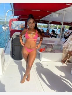 Sexy Swimming Hollow Out 3 Piece Bikini Sets