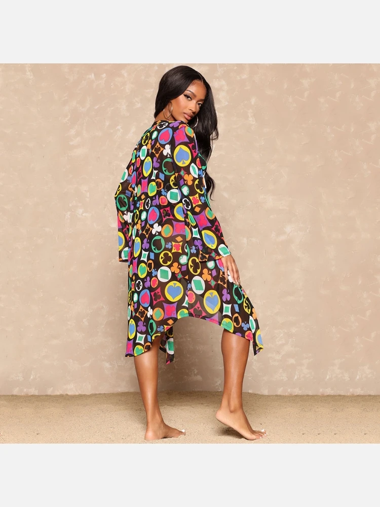 Beach Backless Sleeveless Swimsuit And Cover Ups Sets 5 Beach Backless Sleeveless Swimsuit And Cover Ups Sets - Image 3