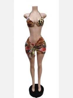 Sexy Leopard Halter 3 Piece Bikini Sets -BreezeWear Store P 20220323103052410 719