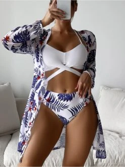 Fashion Sexy Printing Beach Swimsuit For Women