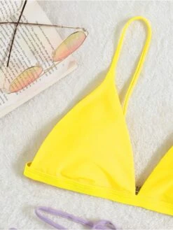 Sexy Pure Color Bikini Set -BreezeWear Store P 20220331142458939 526