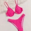 Beach Style V Neck Solid Color Bikini Women Panties -BreezeWear Store P 20220513100134705 348