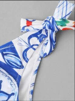 Sexy New Printed Strapless Backless 2 Piece Bikini Sets -BreezeWear Store P 20220518105031798 214