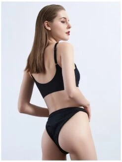 Women Sexy Sleeveless Solid Two-piece Swimsuits -BreezeWear Store P 20220522000545690 528