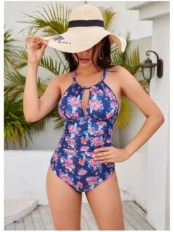 Summer Sexy Sleeveless One-piece Bikinis