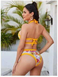 Summer Sexy Halter Sleeveless 2 Piece Bikinis -BreezeWear Store P 20220522005745495 683