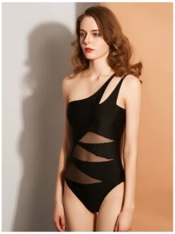 Summer Sexy See Through One-piece Bikinis -BreezeWear Store P 20220522130742394 446