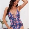 Summer Sexy Backless Sleeveless One-piece Bikinis -BreezeWear Store P 20220522131138385 819