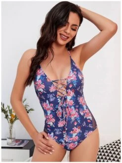 Summer Sexy Backless Sleeveless One-piece Bikinis