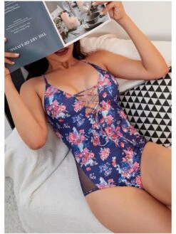 Summer Sexy Backless Sleeveless One-piece Bikinis -BreezeWear Store P 20220522131145158 316