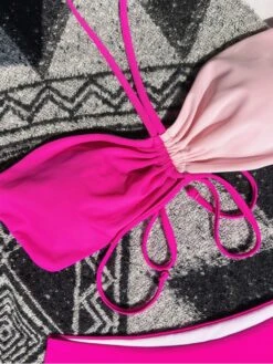 Women Sexy Halter Sleeveless Three-piece Bikinis -BreezeWear Store P 20220525214751190 457