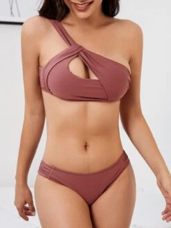 Sexy Fashion One-Shoulder Swimsuit Bikinis