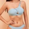 Sexy Pure One Shoulder Swimsuit Bikinis -BreezeWear Store P 20220606170007880 832