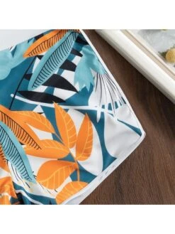 Sexy Halter Printed Women's High-waisted Bikini Swimwear -BreezeWear Store P 20220608145348608 969