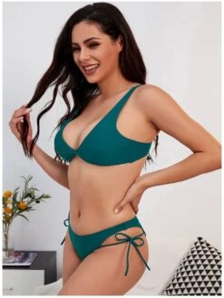 2022 Sexy Strappy Backless Bikini Swimsuit Set -BreezeWear Store P 20220615140445926 656