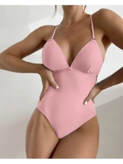 Sexy Summer Backless Sleeveless One Piece Swimsuits