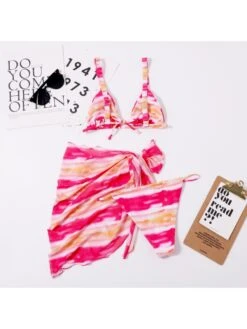 Summer Sexy Contrast Color Bikini Three-piece Suit 9 Summer Sexy Contrast Color Bikini Three-piece Suit -BreezeWear Store P 20220622140051226 666