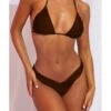 Solid Color Ruched Halter 2 Piece Bikini Sets -BreezeWear Store P 20220622154043717 918