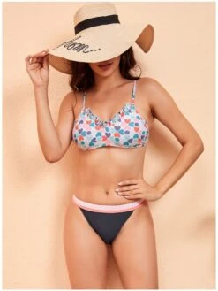 Sexy Printing Backless Bikini Swimsuit Set 8 Sexy Printing Backless Bikini Swimsuit Set -BreezeWear Store P 20220623223148356 357