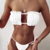 Sexy Cutout Ruched Bikini Swimsuit Set -BreezeWear Store P 20220624202446956 801