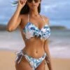 Summer Beach Printing Halter Backless 2 Piece Bikini Sets 1 Summer Beach Printing Halter Backless 2 Piece Bikini Sets -BreezeWear Store P 20220704143043857 540