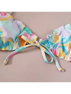 Colorful Tie Wrap Sexy Summer Bikini Sets -BreezeWear Store P 20220706140814861 253