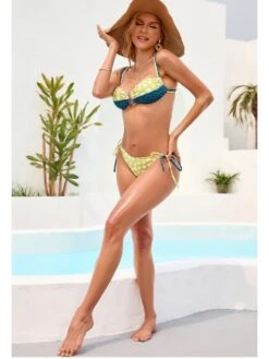 Sexy Contrast Color Printed 2 Piece Bikini Sets -BreezeWear Store P 20220711192410968 466