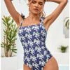 Square Neck Floral Sleeveless Summer Beach Swimsuits 2 Square Neck Floral Sleeveless Summer Beach Swimsuits -BreezeWear Store P 20220719190556239 245