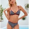 Contrast Color Printed Bikini Sets For Women -BreezeWear Store P 20220719190758565 295