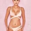 Sexy Solid Color Crisscross Bikini Sets -BreezeWear Store P 20220720172300550 379