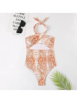 Sexy Halter Snake Print Backless Swimwear 6 Sexy Halter Snake Print Backless Swimwear -BreezeWear Store P 20220720172800362 601