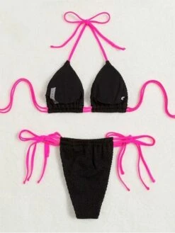 Sexy Patchwork Bikini Swimwear Set -BreezeWear Store P 20220728171306247 756