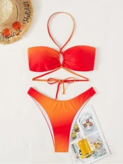 2022 Gradient Three-Piece Bikini Swimsuit Set 14 2022 Gradient Three-Piece Bikini Swimsuit Set -BreezeWear Store P 20220808102451069 571
