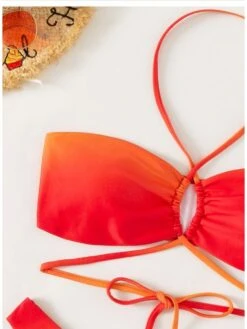 2022 Gradient Three-Piece Bikini Swimsuit Set 16 2022 Gradient Three-Piece Bikini Swimsuit Set -BreezeWear Store P 20220808102455634 852
