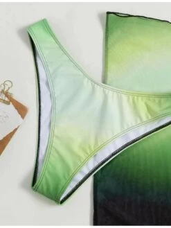 Sexy New Gradient Color Three-Piece Swimsuit -BreezeWear Store P 20220822205554009 428