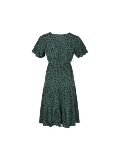 V-Neck Leopard Print Blackish Green Casual Dress 15 V-Neck Leopard Print Blackish Green Casual Dress -BreezeWear Store P 20230527194032870 868