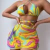 Tie Wrap Printed Sexy Women 3 Piece Bikini Sets 1 Tie Wrap Printed Sexy Women 3 Piece Bikini Sets -BreezeWear Store P 20230530182919019 259