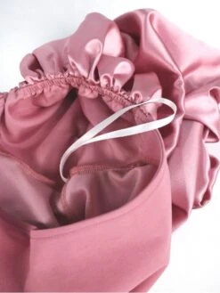 Magenta Pink Pleated Short Sleeve Dress -BreezeWear Store P 20230607121542330 943