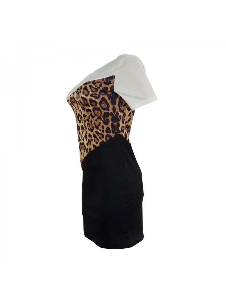 Casual Leopard Print Short Sleeve Dress 7 Casual Leopard Print Short Sleeve Dress - Image 5