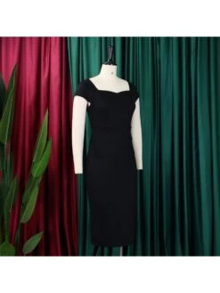 Women's Casual Pure Color Dress -BreezeWear Store P 20230728195432738 435