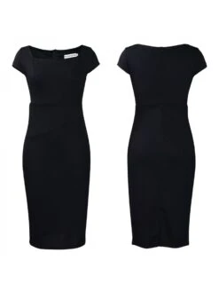 Women's Casual Pure Color Dress -BreezeWear Store P 20230728195437345 947