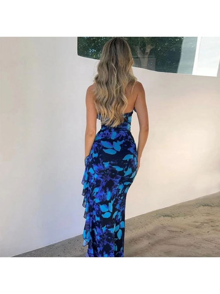 Lace Up Mid-rise Backless Dress 5 Lace Up Mid-rise Backless Dress - Image 3