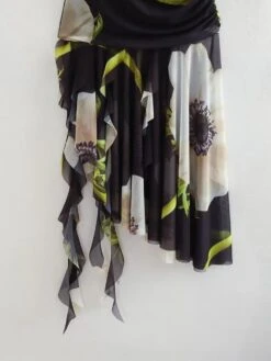 Colorblock PVC Fitted Sleeveless Dresses -BreezeWear Store P 20231007124854697 173