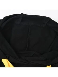 Patchwork Hooded Batwing Sleeve Maxi Dresses -BreezeWear Store P 20231027120010424 586