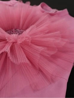 Stereo Flower Patchwork Lantern Sleeve Midi Dress 15 Stereo Flower Patchwork Lantern Sleeve Midi Dress -BreezeWear Store P 20231102182720710 837