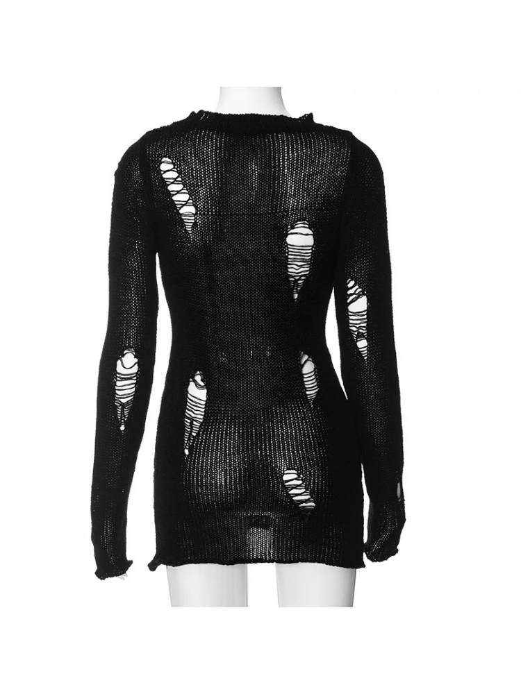 Solid Color Turtleneck Bodycon Mini Dress 9 Solid Color Turtleneck Bodycon Mini Dress - Image 7