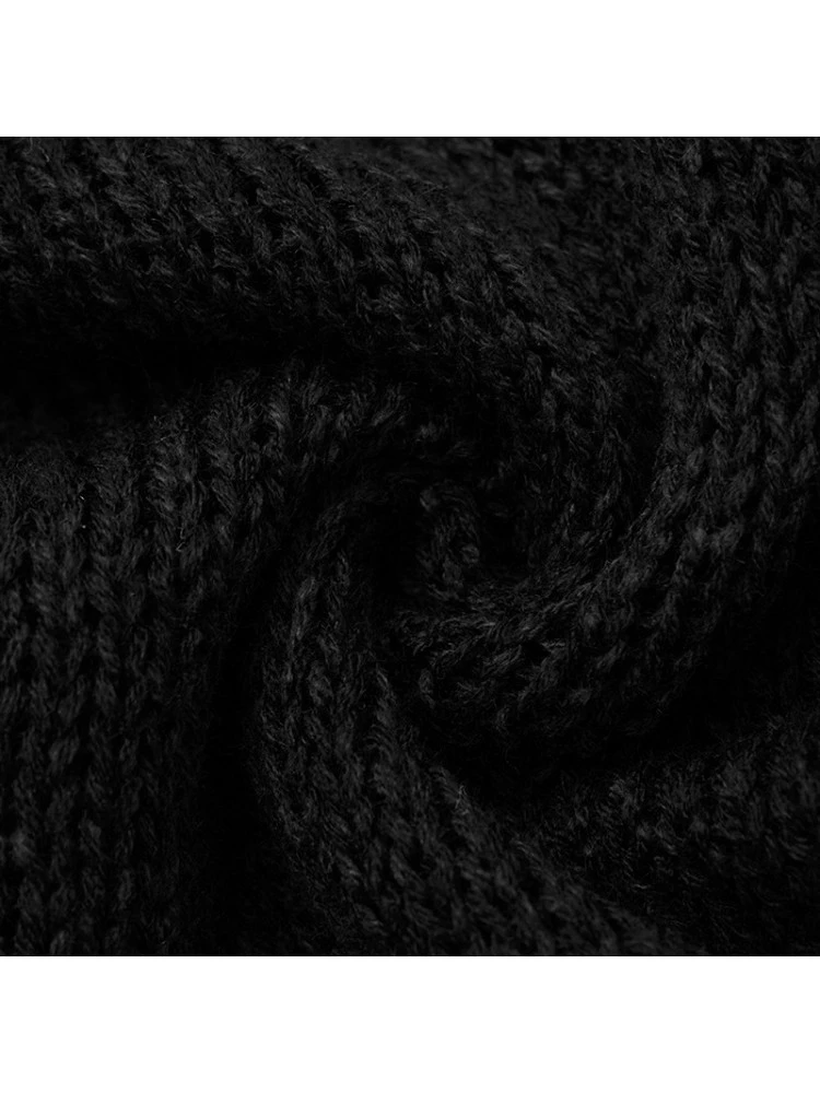 Solid Color Turtleneck Bodycon Mini Dress 10 Solid Color Turtleneck Bodycon Mini Dress - Image 8