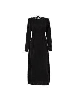 Patchwork Lace Up Backless Long Sleeve Dresses -BreezeWear Store P 20231215143328660 193